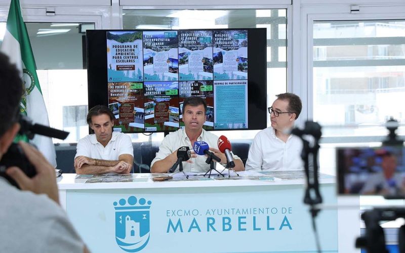 El programa de educación ambiental para escolares contará en esta edición con seis rutas para conocer el patrimonio natural de Marbella y su entorno