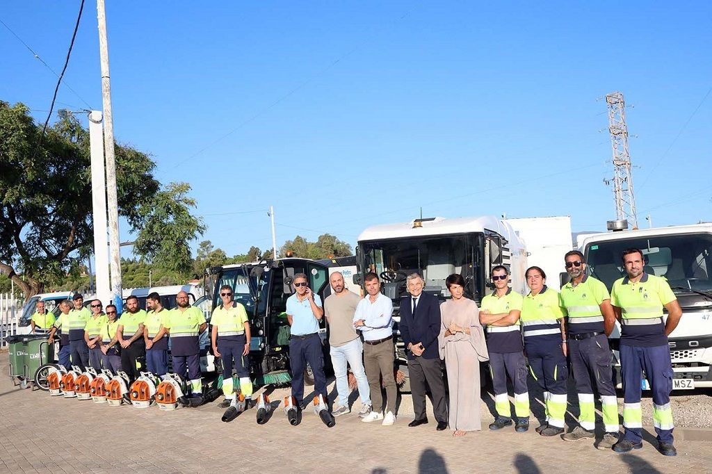 Desplegado el dispositivo especial de limpieza para la Feria de San Pedro Alcántara