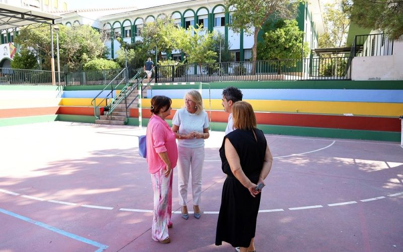 Durante el verano se han realizado 109 actuaciones de mantenimiento y mejora en los 26 colegios y las tres escuelas infantiles de la ciudad