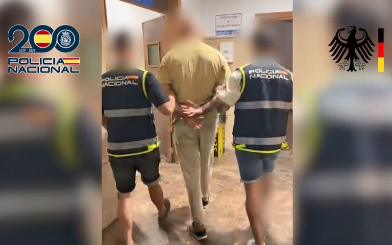 La Policía Nacional detiene en Málaga al narcotraficante más buscado de Alemania tras cinco años prófugo