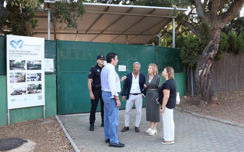 La Policía Local desplegará un operativo con 50 efectivos durante todo el curso para controlar la entrada y salida de los colegios e institutos de Marbella