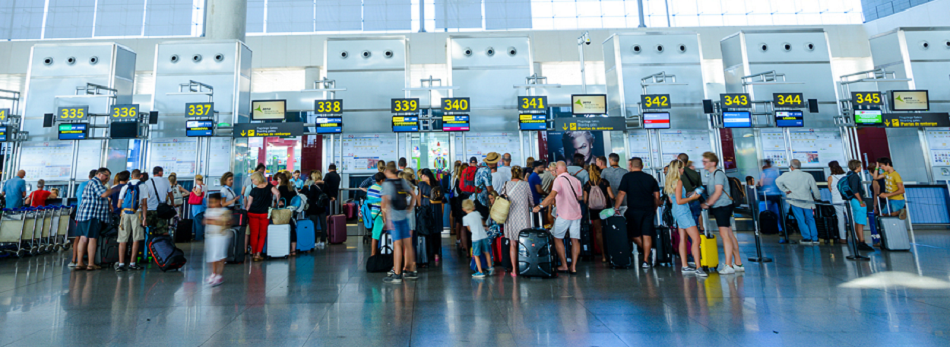 AEROPUERTO TURISMO VUELOS PASAJEROS