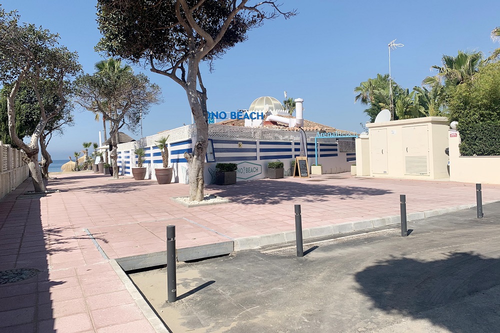 AVENIDA CERVANTES LAS CHAPAS OBRAS SANEAMIENTO 11 MAYO 21 1