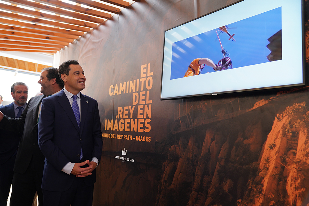 CENTRO RECEPCIÓN VISITANTES CAMINITO REY INAUGURACIÓN 20 OCTUBRE 22 2