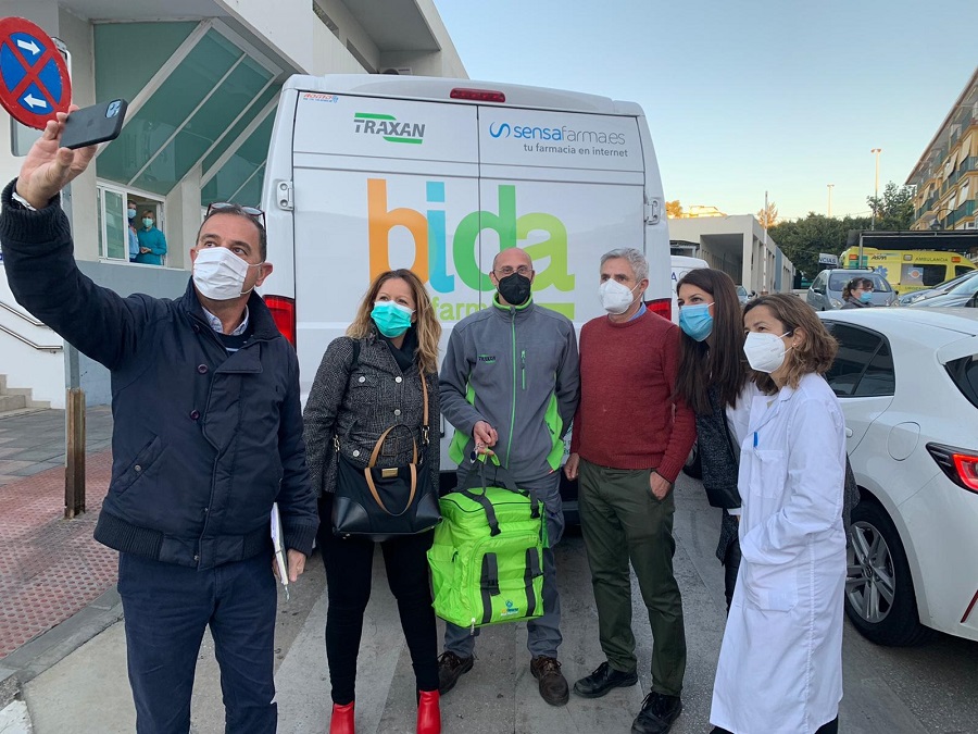 Llegada vacunas distrito sanitario Costa del Sol delegado de Salud