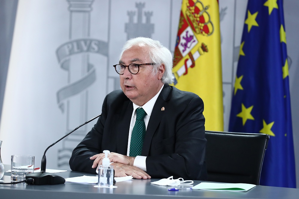 MANUEL CASTELLES MMINISTRO UNIVERSIDADES 31 AGOSTO 21