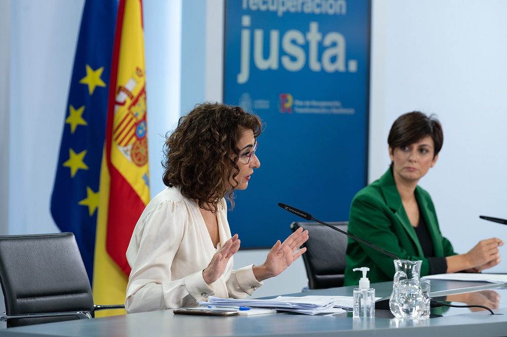 MARÍA JESÚS MONTERO E ISABEL RODRÍGUEZ 07 OCTUBRE 21