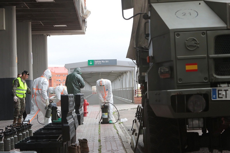 OPERACIÓN BALMIS DESINFECCIÓN CORONAVIRUS