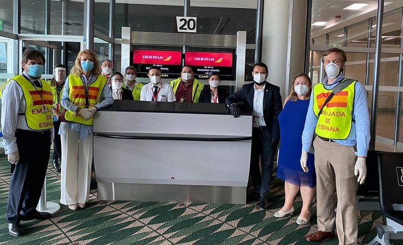 REPATRIACIÓN ESPAÑOLES COSTA RICA