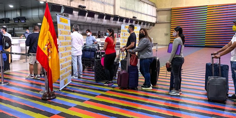 REPATRIACIÓN ESPAÑOLES VENEZUELA 01 24 MAYO 20