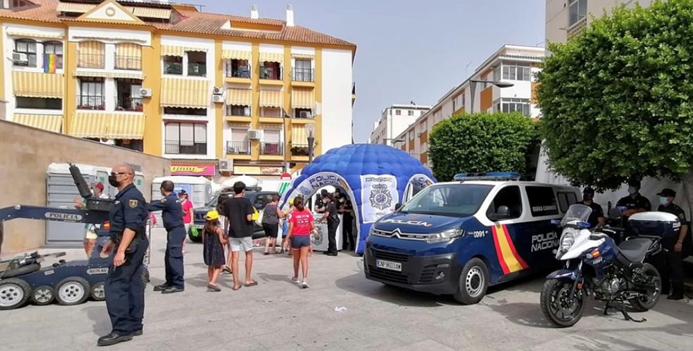estand parque vuelta