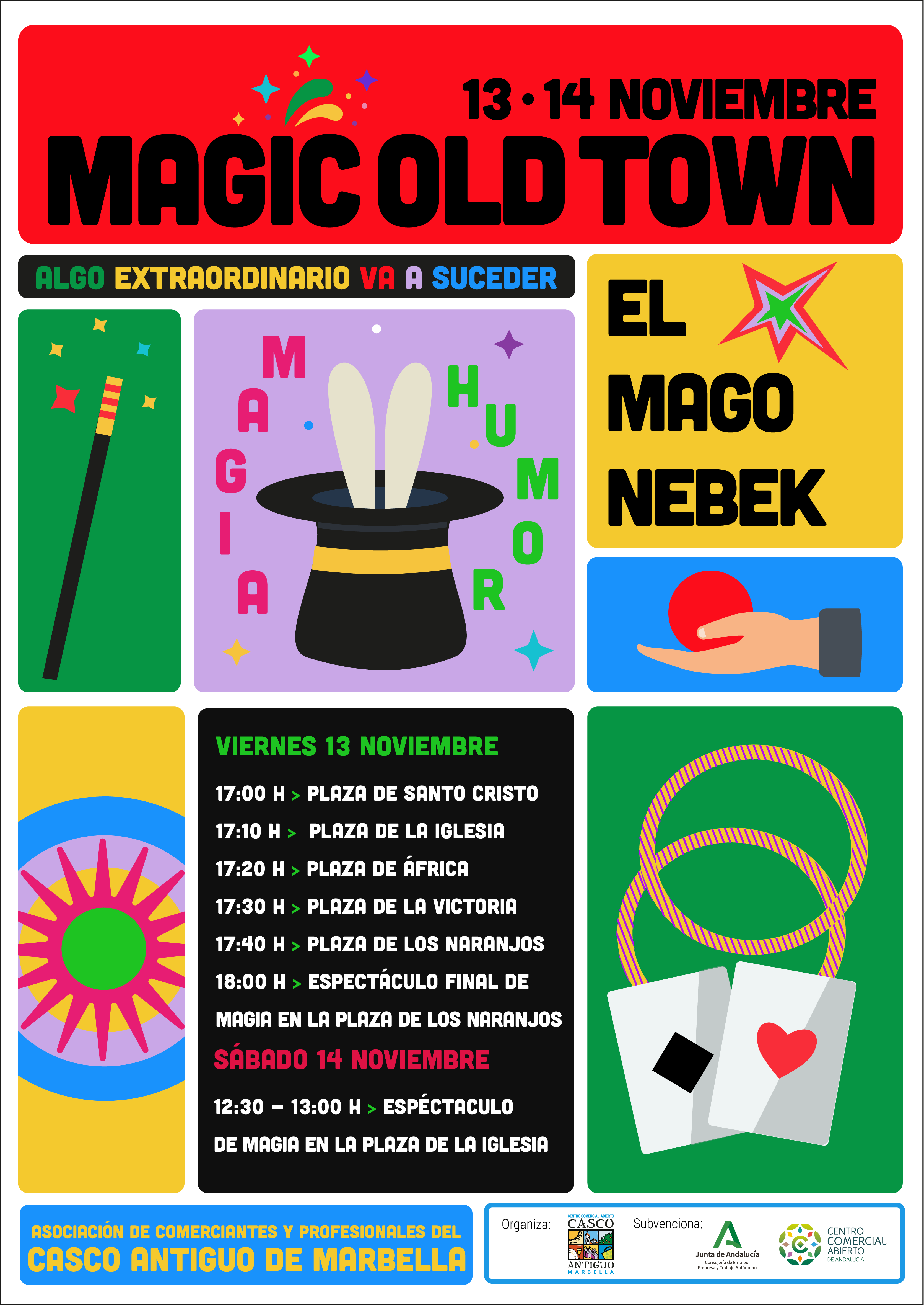 MAGIC OLD TOWN BANNER VERTICAL