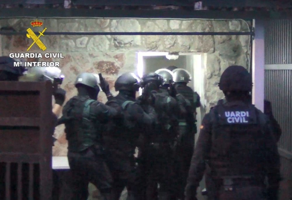 La Guardia Civil desarticula un grupo criminal itinerante dedicado a robos violentos en casas habitadas