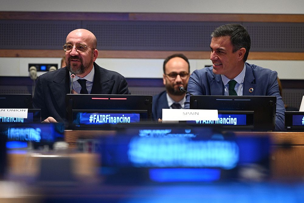 Sánchez copreside en los márgenes de Naciones Unidas un evento sobre la reforma de la arquitectura financiera internacional