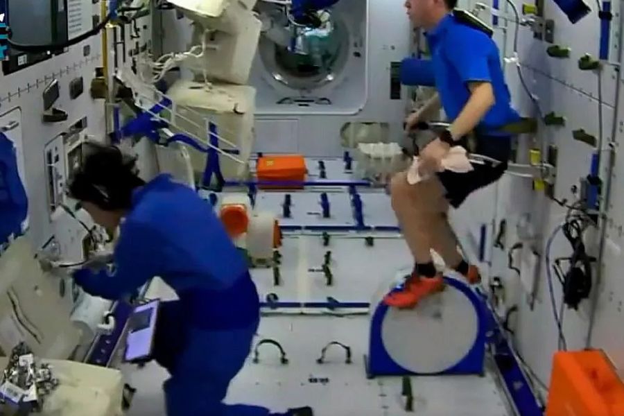 China hace públicas las primeras imágenes de su estación orbital Tiangong