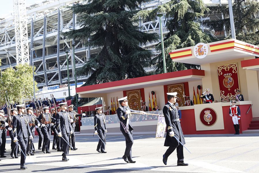 Los reyes han presidido el desfile por el Día de la Fiesta Nacional
