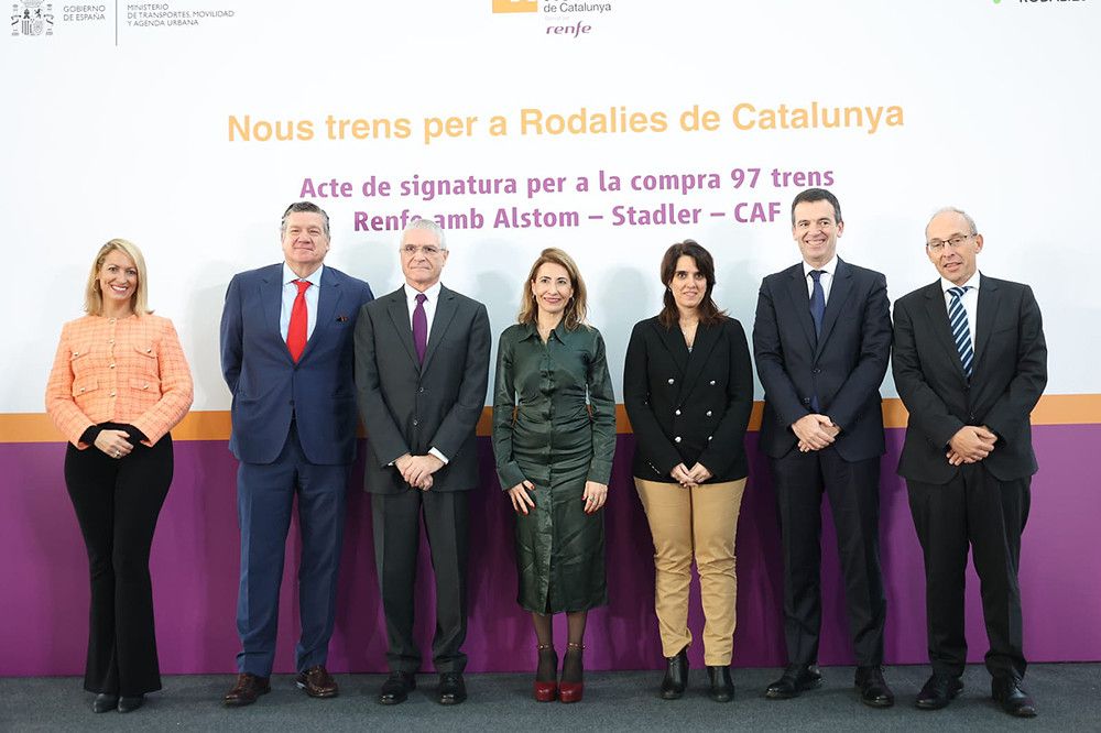 Continúa la inversión multimillonaria del Gobierno en transportes para Cataluña