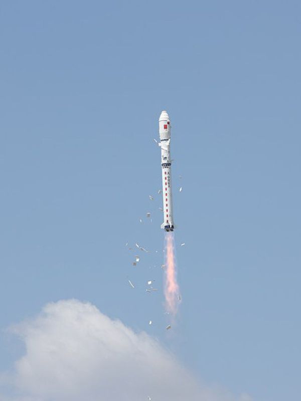 China lanza cuatro nuevos satélites al espacio