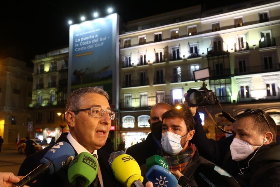 La Costa del Sol desembarca en Fitur con una campaña inédita en la Puerta del Sol con la que prevé impactar a cerca de tres millones de personas