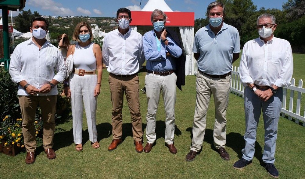 Juan Marín subraya "el gran escaparate" que supone la celebración del Andalucía Masters de Golf