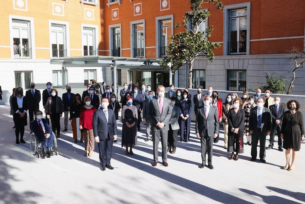 El rey inaugura la nueva sede del Ministerio de Asuntos Exteriores