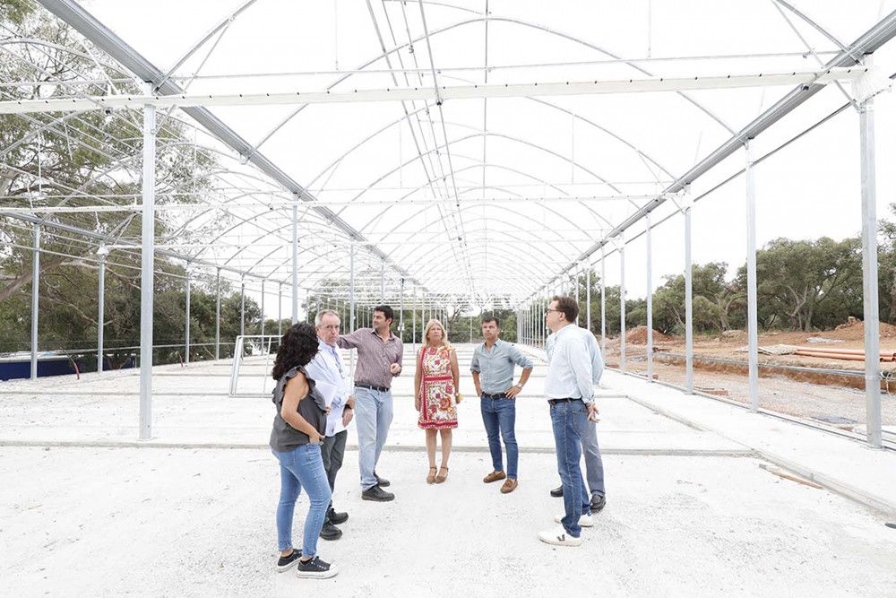 En septiembre terminan los trabajos en el vivero municipal de Las Chapas, que producirá 600.000 plantas anuales