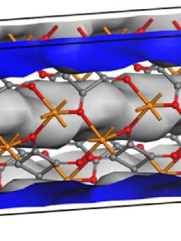 Determinan la estructura de un material metal-orgánico con aplicaciones en el campo de la salud y las comunicaciones