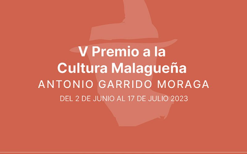 La Diputación convoca una nueva edición del Premio a la Cultura Malagueña Antonio Garrido Moraga
