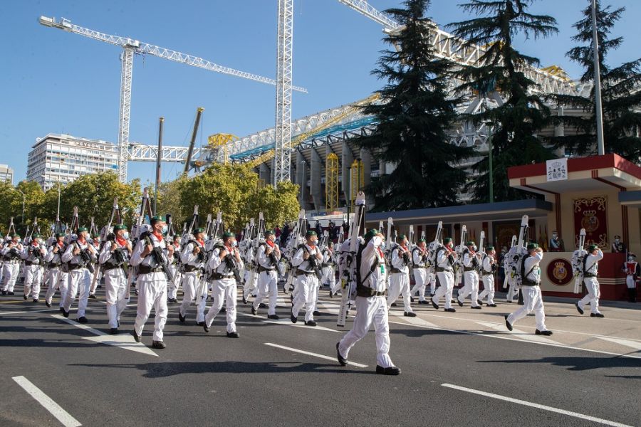 Los reyes presiden el desfile por el Día de la Fiesta Nacional