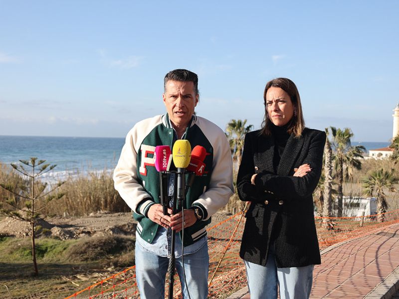 Comienzan en Torrox las obras de un nuevo tramo de la Senda Litoral