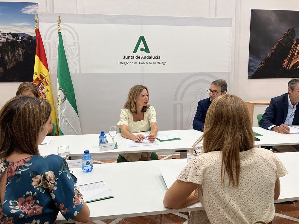 Soluciones frente a la sequía y los nuevos proyectos para Málaga centran la reunión de coordinación de delegados de la Junta