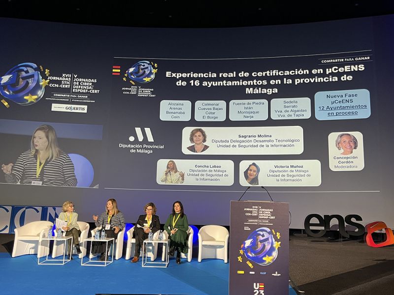 La Diputación expone en un encuentro internacional su asesoramiento a ayuntamientos sobre ciberseguridad