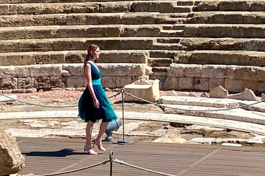 El Teatro Romano de Málaga se viste de ‘Málaga de Moda’