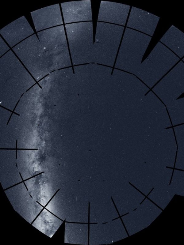 TESS crea una vista cósmica del cielo del norte