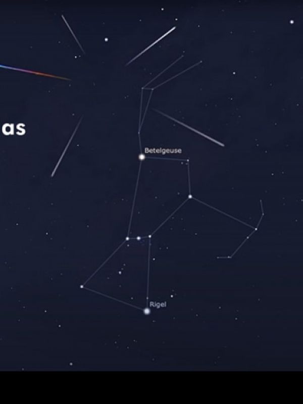 Esta noche comienza la lluvia de estrellas de las Oriónidas