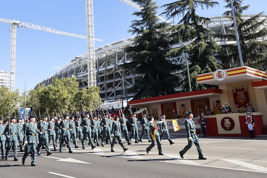 Los reyes han presidido el desfile por el Día de la Fiesta Nacional