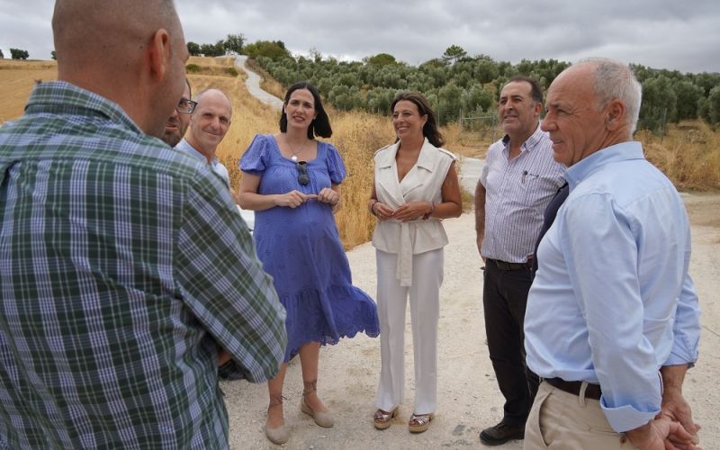 Las obras de emergencia en caminos rurales de la provincia de Málaga superan los 9,5 millones de euros y el 80% de ejecución