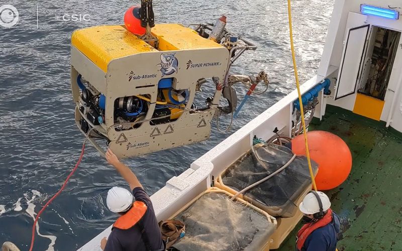 El CSIC lidera una campaña oceanográfica que explorará el delta lávico en el volcán de La Palma
