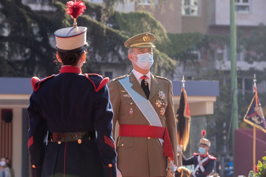 Los reyes presiden el desfile por el Día de la Fiesta Nacional