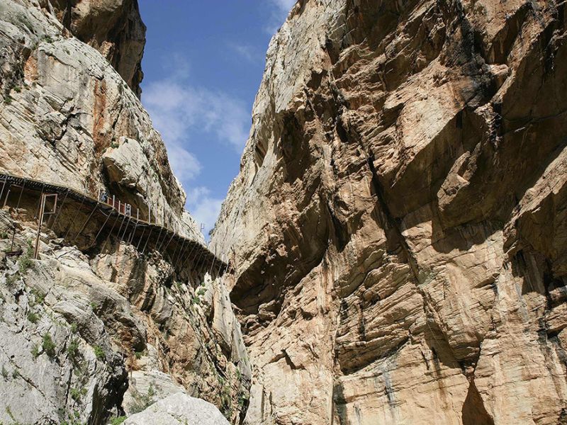 La Diputación instalará una estación meteorológica oficial de Aemet en el Caminito del Rey