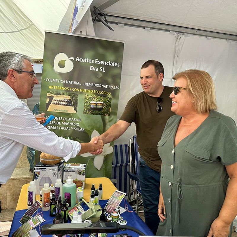 Los productores de la Feria Sabor a Málaga en Rincón de la Victoria incrementan sus ventas en un 62,6% respecto al año pasado