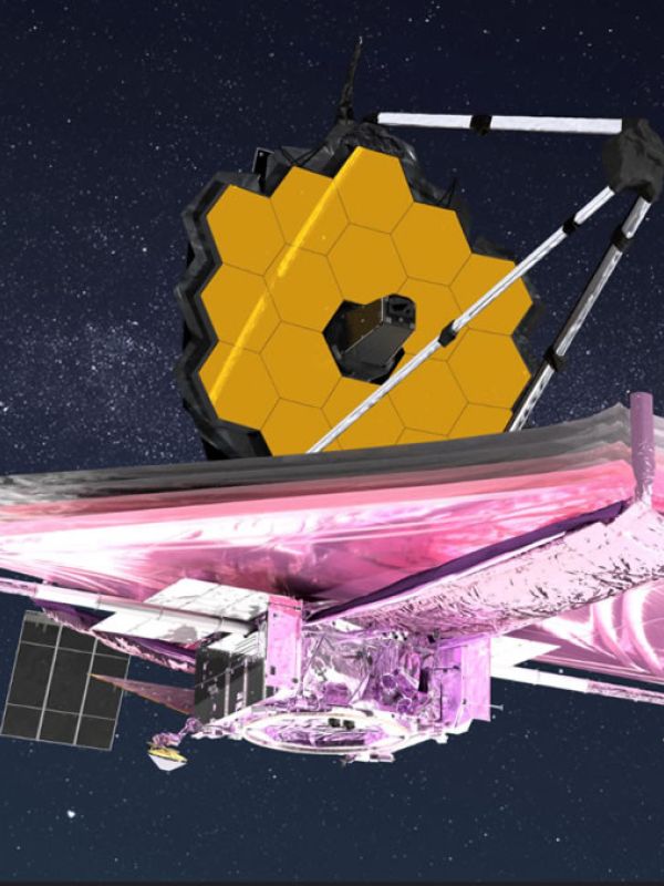 El equipo de telescopio James Webb comienza a alinearlo