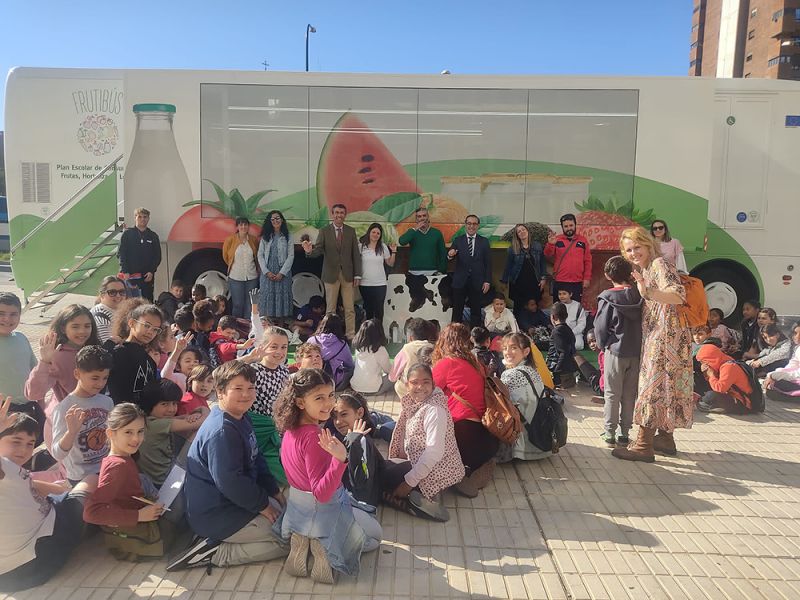 Más de 110.000 alumnos de la provincia de Málaga participan en el Plan Escolar de Consumo de Frutas, Hortalizas y Leche