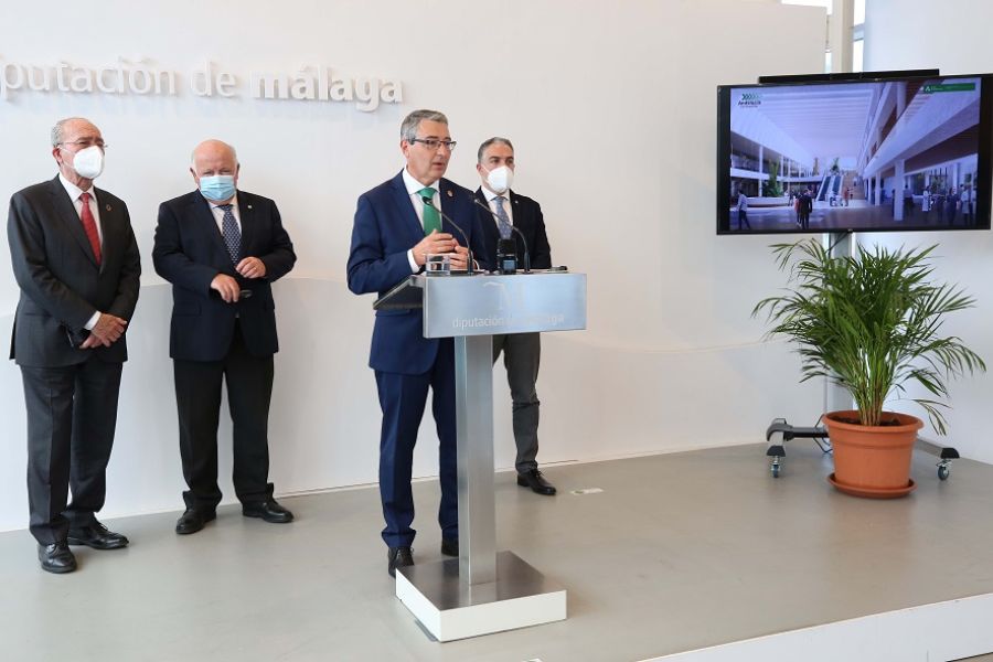 Cesión formal de los terrenos del Hospital Civil y sus edificaciones a la Junta para construir el tercer hospital de Málaga
