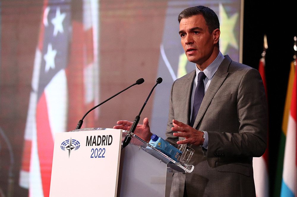 Pedro Sánchez ha intervenido en la Asamblea Parlamentaria de la Alianza Atlántica (OTAN) que se celebra en Madrid