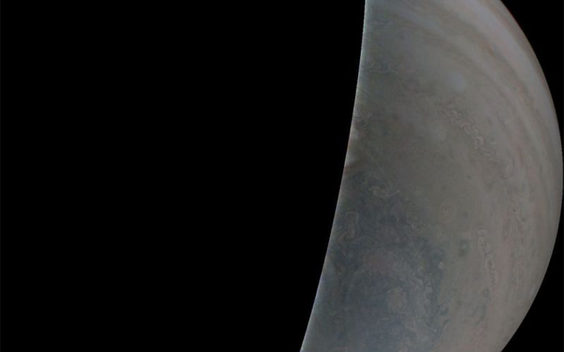 Una cámara de Juno experimenta problemas durante su último sobrevuelo a Júpiter