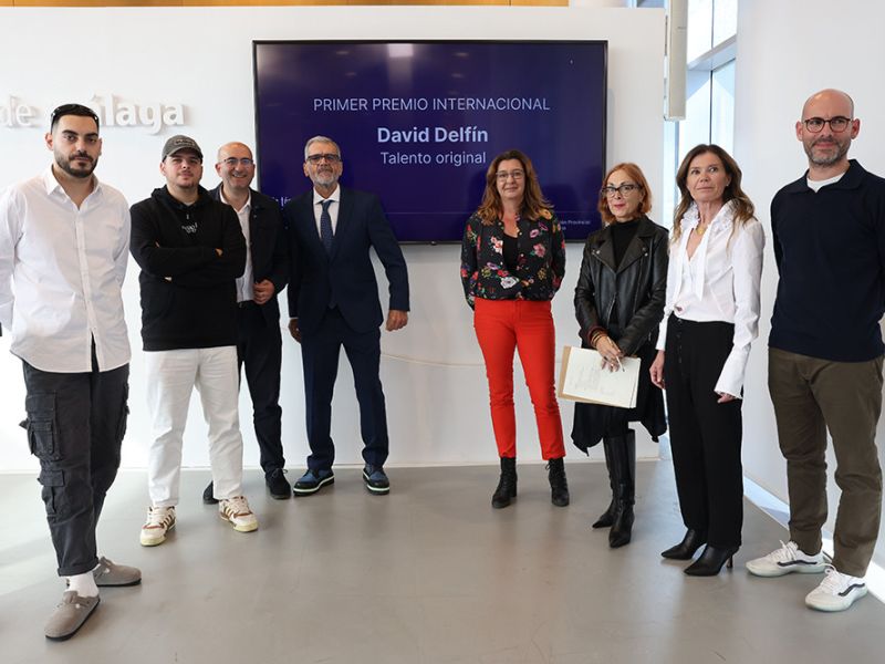 La Diputación de Málaga crea el I Premio Internacional David Delfín Talento Original con una dotación de 10.000 euros al ganador