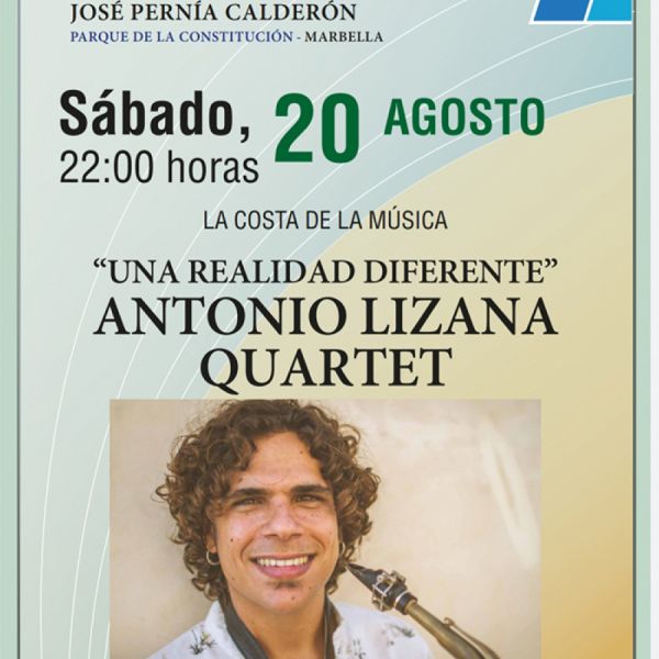 La actuación de Antonio Lizana Quartet llevará este sábado el nuevo flamenco jazz al auditorio José Pernía para poner el broche al ciclo La costa de la música’