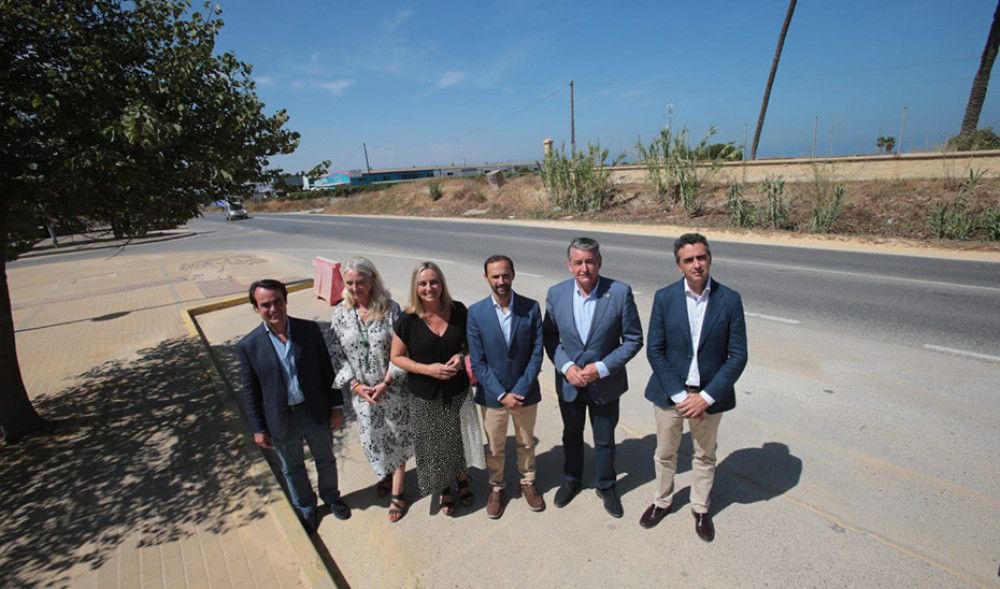 La Junta inicia las obras del desdoble de la carretera de acceso a Sanlúcar desde Chipiona