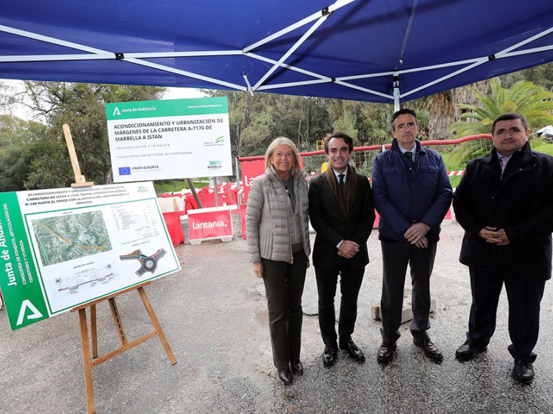 La carretera a Istán en Marbella afronta su reforma integral con una inversión de 4,2 millones de euros